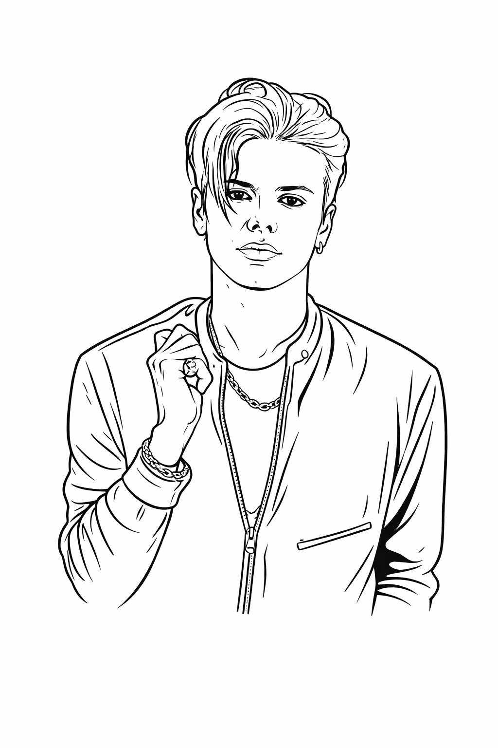Yungblud colouring book