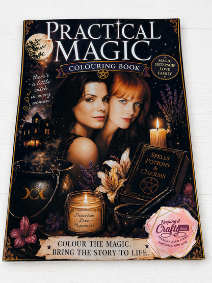 Practical Magic colouring book
