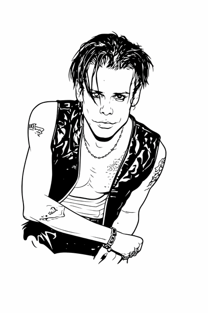 Yungblud colouring book