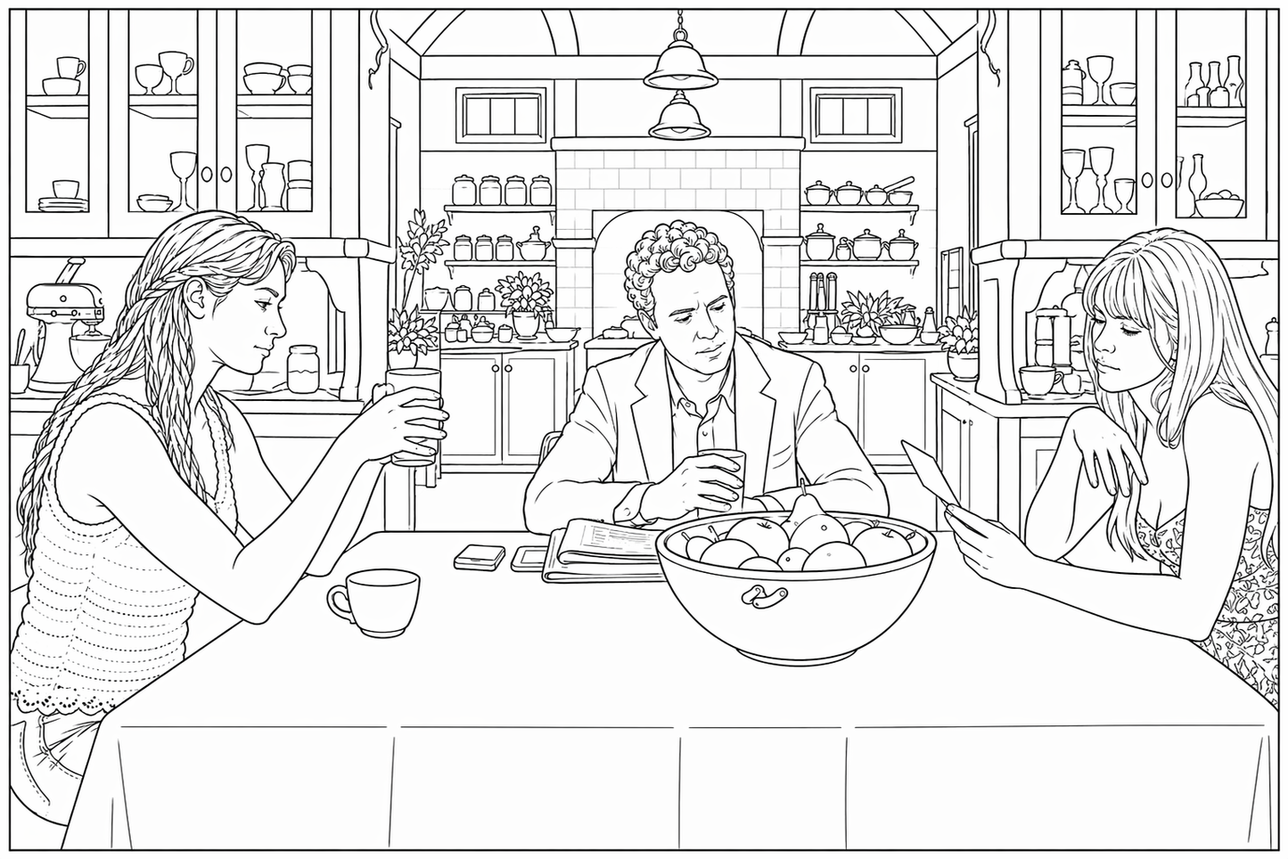 Practical Magic colouring book