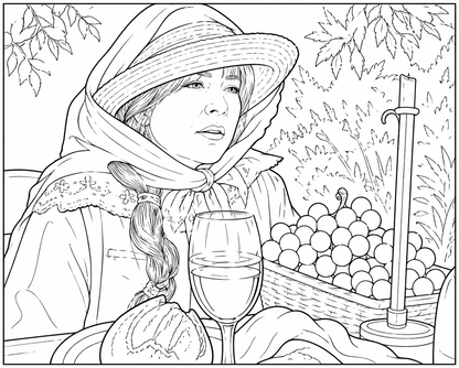 Practical Magic colouring book