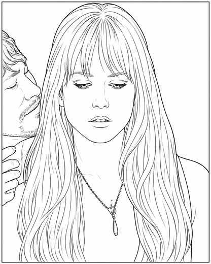 Practical Magic colouring book