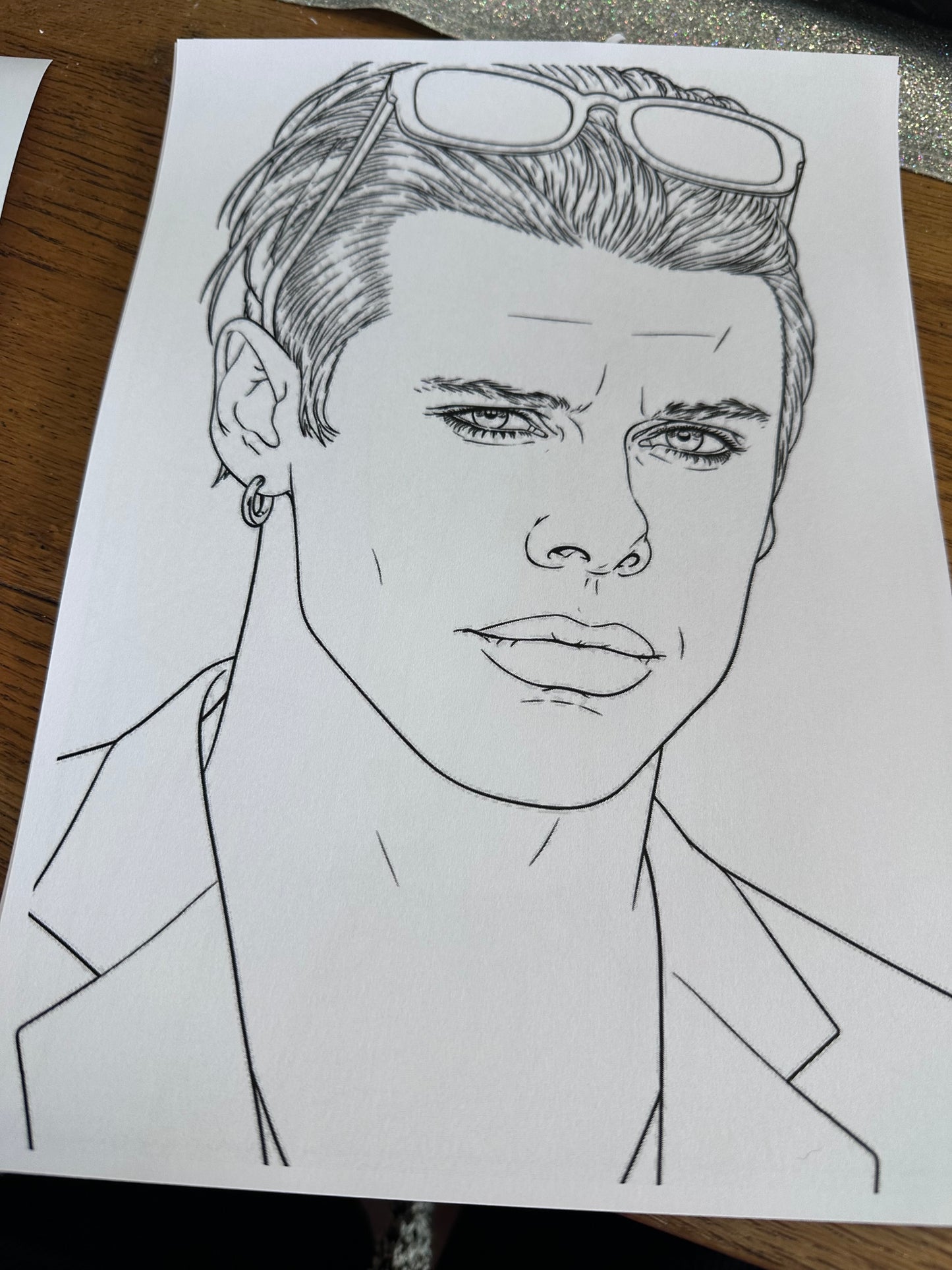 Yungblud colouring book Version 2