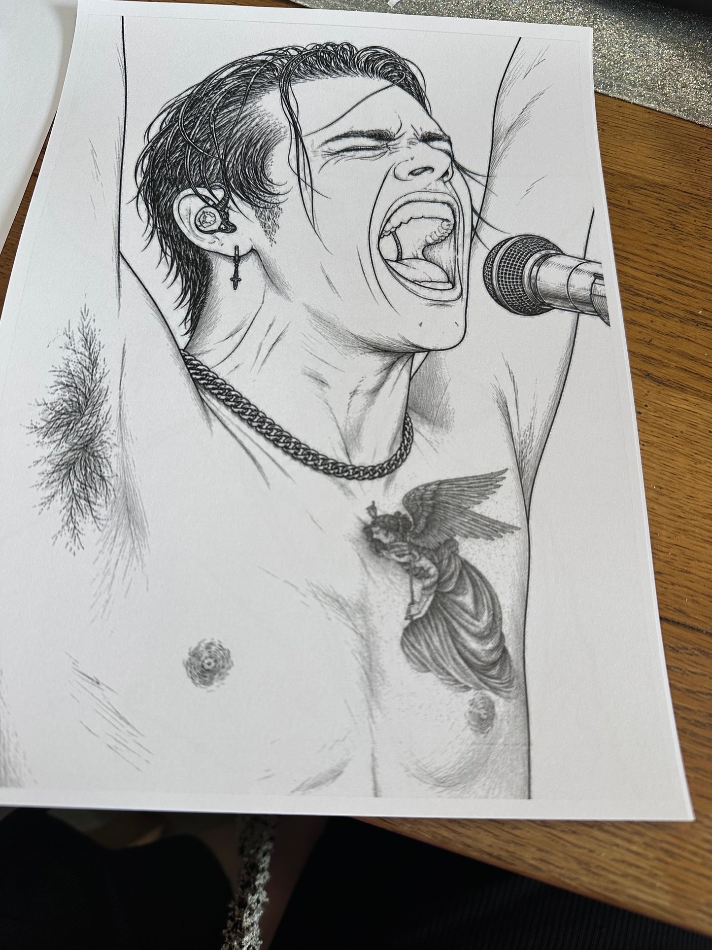 Yungblud colouring book Version 2