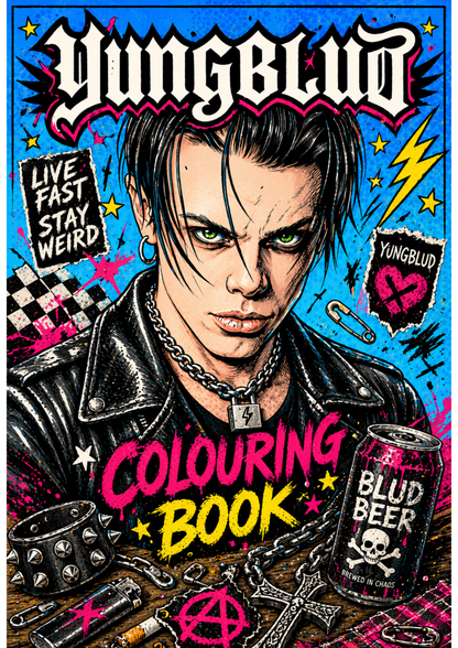 Yungblud colouring book